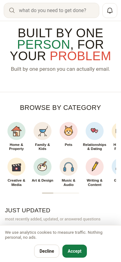 justBLT mobile screenshot
