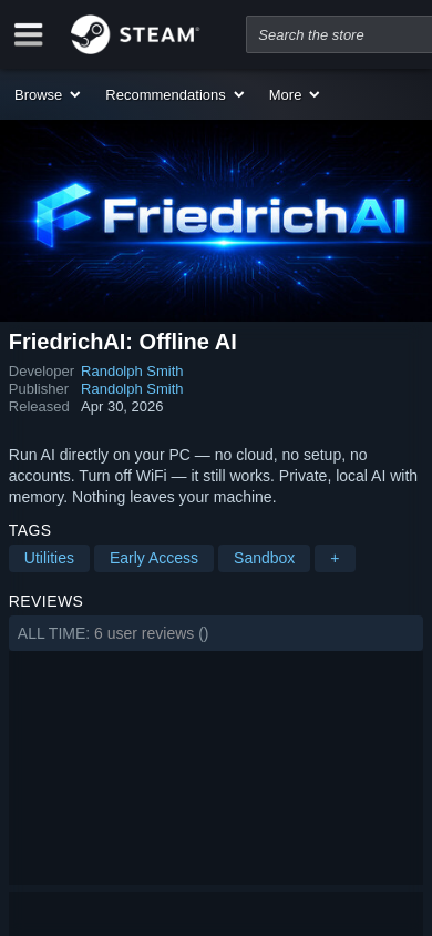 FriedrichAI mobile screenshot