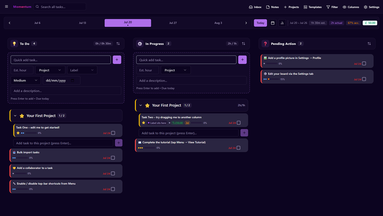 Dark mode